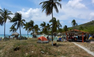 St. Cruz, ein Badestrand in der Karibik
