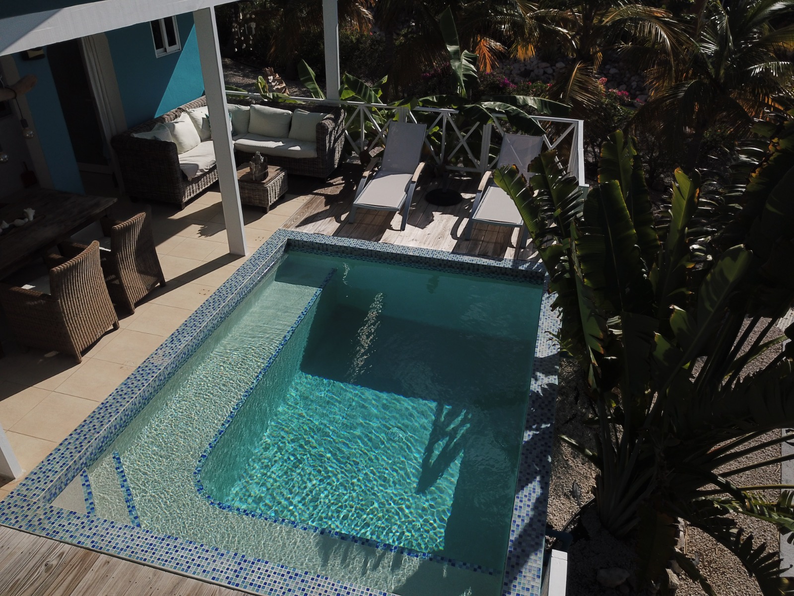 Ferienhaus Bon Tardi mit Pool im Villapark Fontein auf Curacao