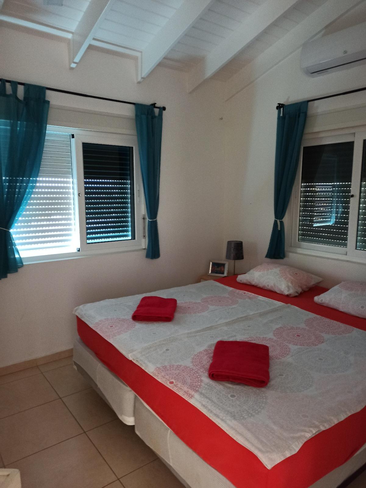 Villa Coconut Schlafzimmer mit Doppelbett