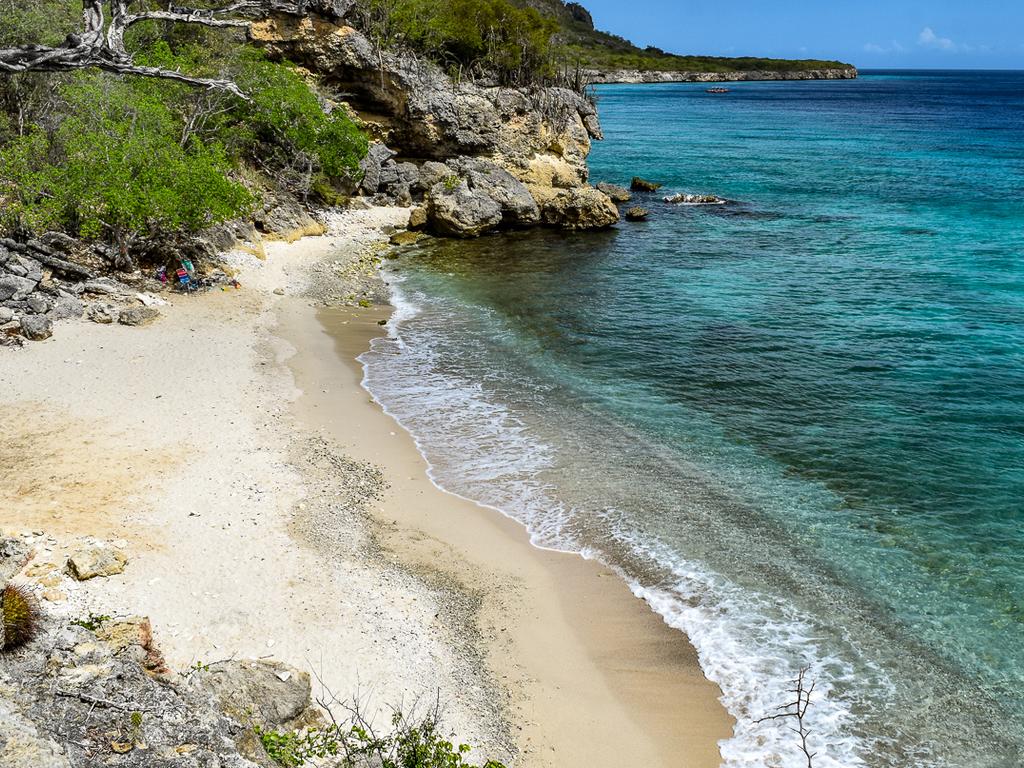 Playa San Juan, ein Naturstrand auf Curacao, traumhauft schön und ruhig