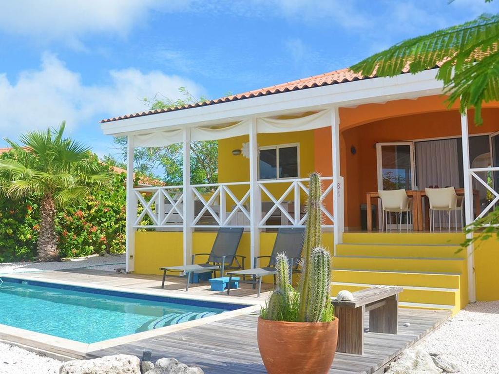 Ein schönes Ferienhaus auf Curacao mit Pool