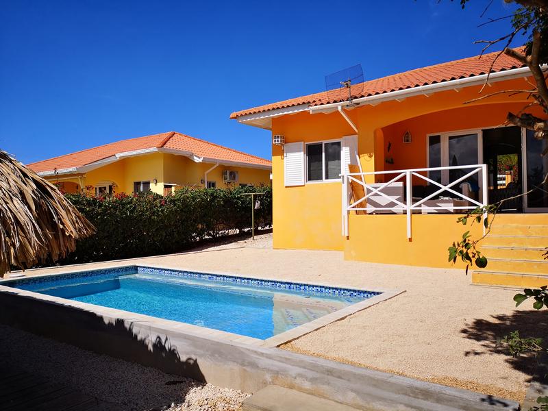 gemütliches Ferienhaus mit Pool auf Curacao perfekt für den Familienurlaub