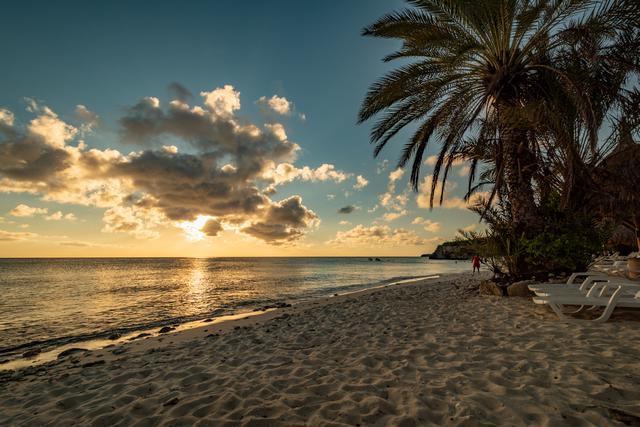 Traumstrand auf der Insel Curacao, Playa Cas Abao, ein muss im Curacao Urlaub