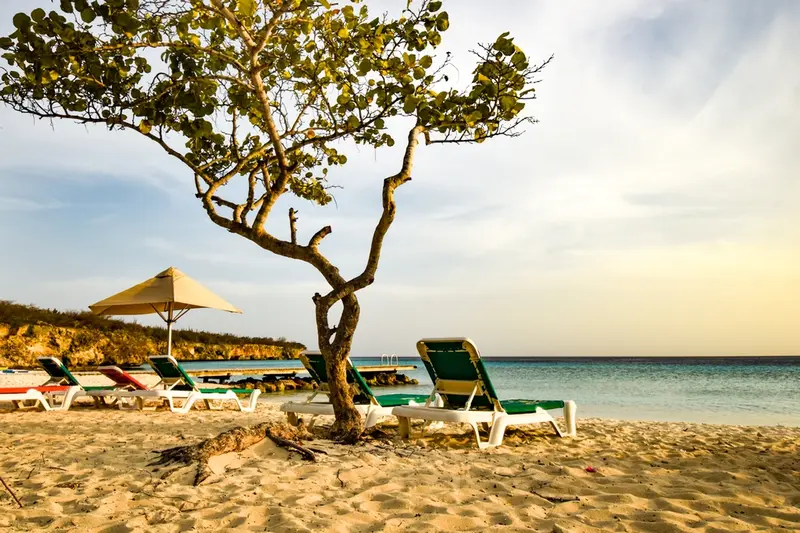 Curacao, entspannen am Strand