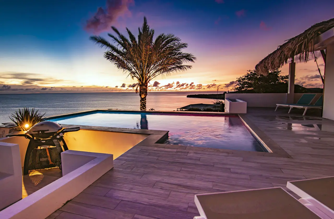 exclusive villa auf curacao