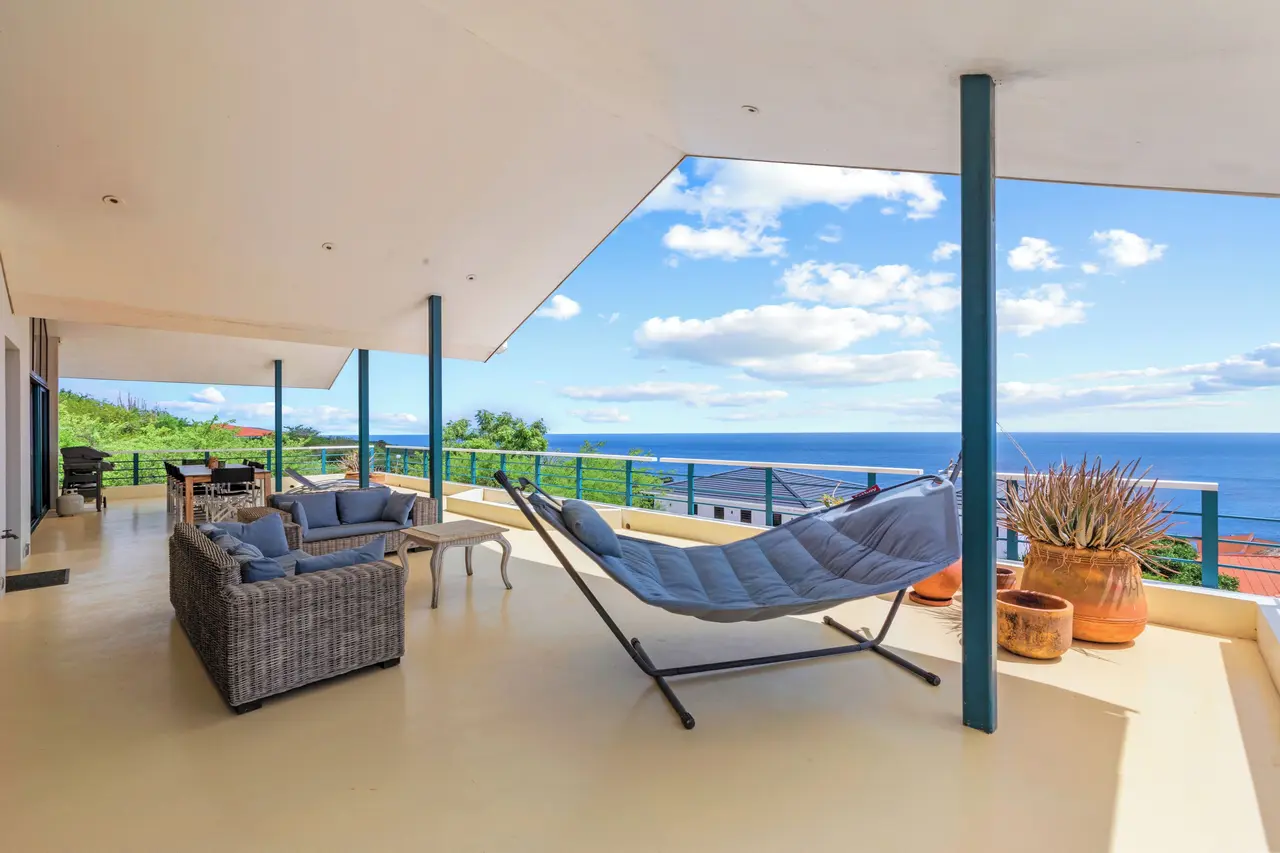 herrliche villa auf curacao