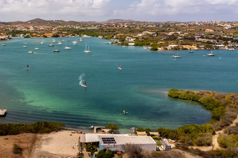 Windsurfing in Curacao