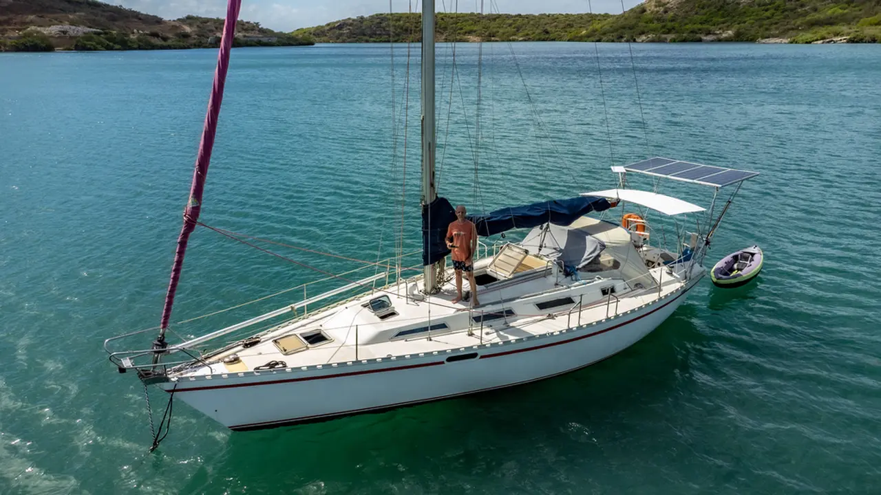 Paul auf der SY ANIMA