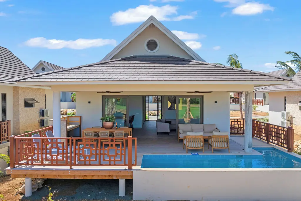 villa für golfer auf curacao