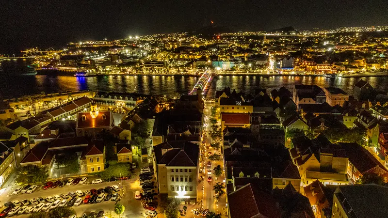 Willemstad bei Nacht Willemstad bei Nacht